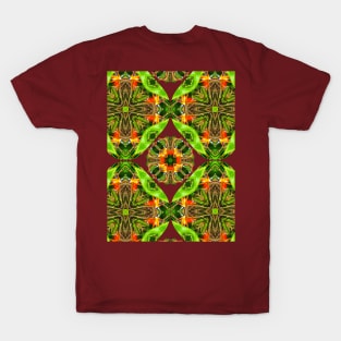 Beautiful Canna Flower Pattern. T-Shirt